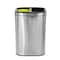 Alpine Industries 10.5 Gal. Stainless Steel Open Top Dual Compartment Trash Can 470-R-40L - alternate 7